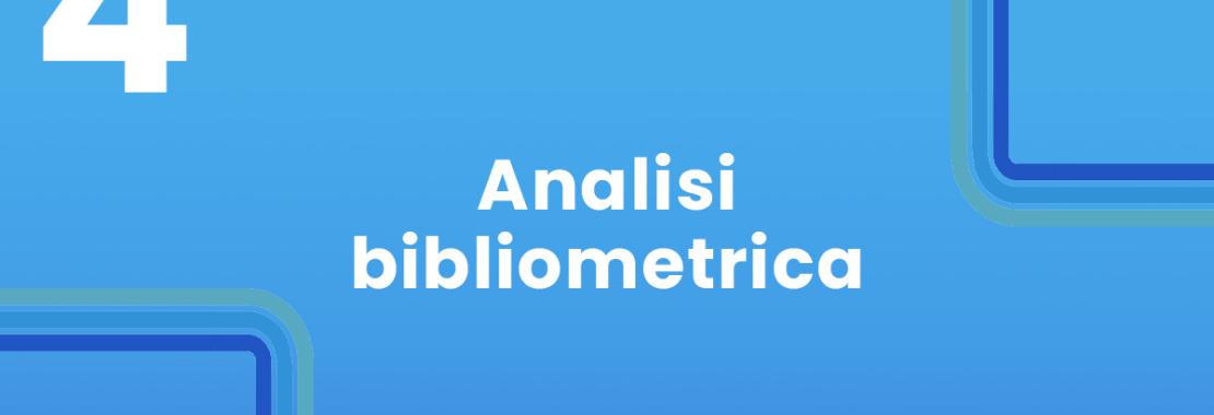 Analisi bibliometrica - Parte 4